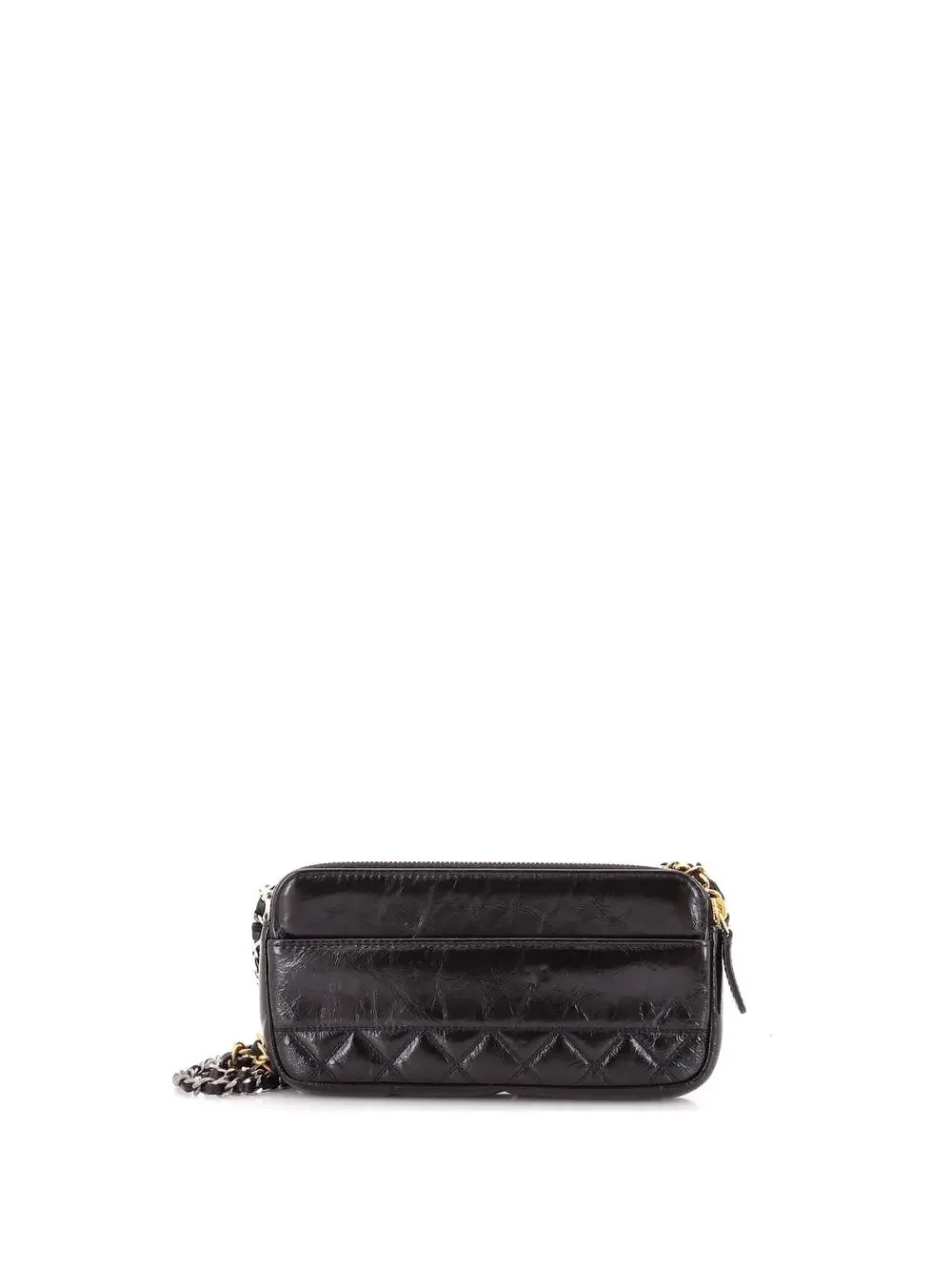 Chanel Cc Double Zip Clutch With Chain #343066C26B